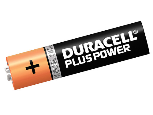 Duracell DURAAAK4P AAA Cell Plus Power RO3A/LR0 Batteries (Pack 4) | Toolden