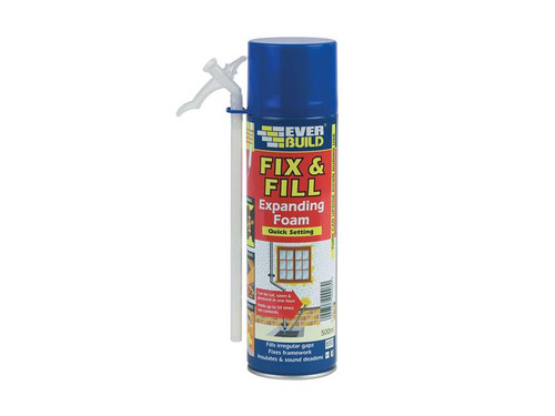 Everbuild EVBEVFF5 Fix & Fill Expanding Foam 500ml | Toolden