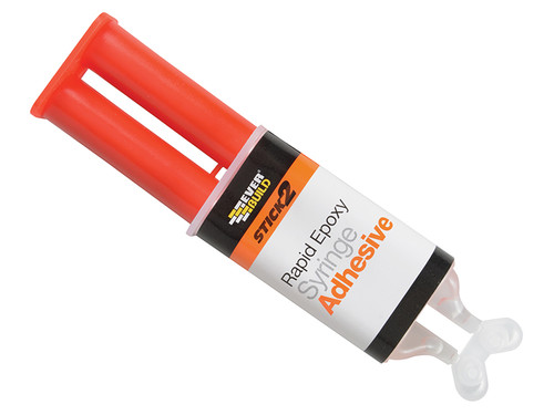 Everbuild EVBS2RAPIDES STICK2 Rapid Epoxy Syringe 24ml | Toolden