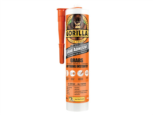 Gorilla Glue GRGASAPGA Gorilla Heavy-Duty Grab Adhesive - White 290ml | Toolden