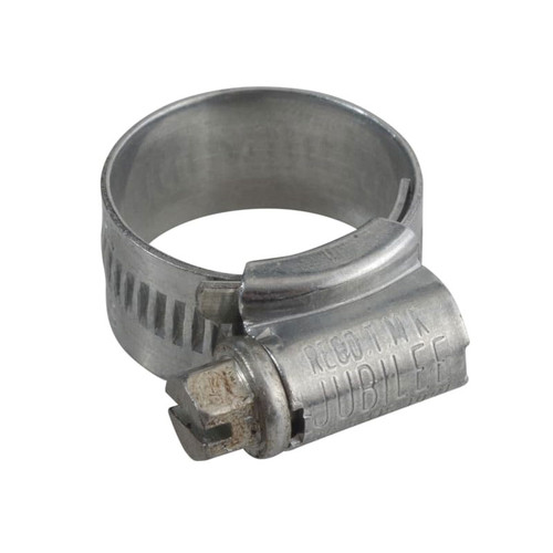 Jubilee JUB0 0 Zinc Protected Hose Clip 16 - 22mm (5/8 - 7/8in) | Toolden
