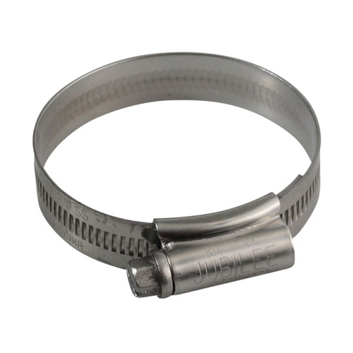 Jubilee JUB2SS 2 Stainless Steel Hose Clip 40 - 55mm (1.5/8 - 2.1/8in)  | Toolden