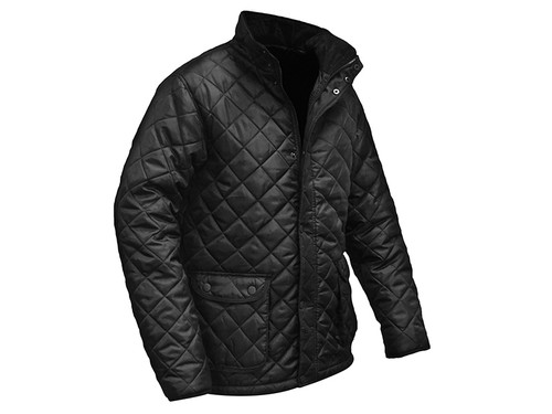 Roughneck Clothing Black Quilted Jacket - XL (46-48in)