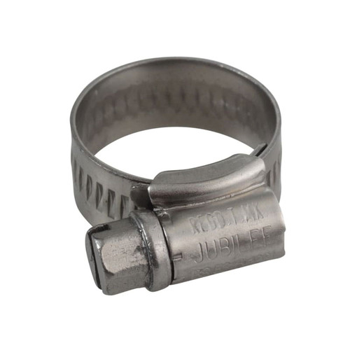 Jubilee JUBOOSS OO Stainless Steel Hose Clip 13 - 20mm (1/2 - 3/4in) | Toolden