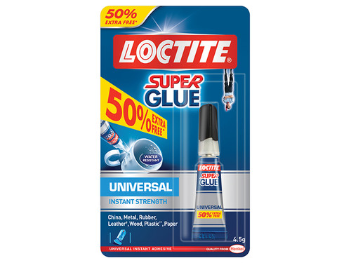 Loctite LOCSG3GAV Super Glue Tube 3g + 50% Free | Toolden