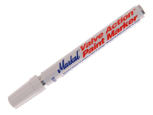 Markal MKL96800C Valve Action Paint Marker White | Toolden