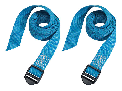 Master Lock MLK3004ECOL Lashing Straps with Plastic Buckle 1.2m 2 Piece | Toolden