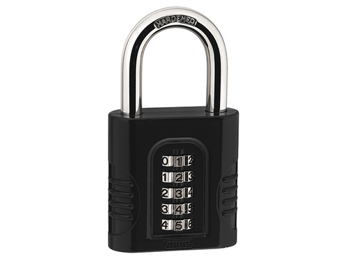 ABUS Mechanical ABU15865C 158/65 65mm Heavy-Duty Combination Padlock (5-Digit) Die Cast Body Carded | Toolden
