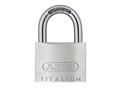 ABUS Mechanical ABU54TI40TC 54TI/40mm TITALIUM Padlock Twin Pack Carded