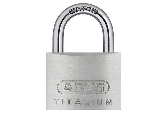 ABUS Mechanical ABU54TI50C 54TI/50mm TITALIUM Padlock Carded