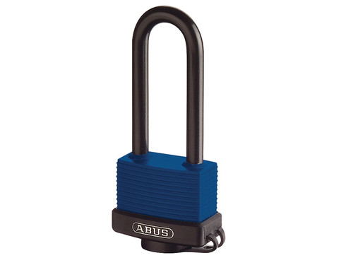 ABUS Mechanical ABU70IB50LSC 70IB/50mm Aqua Safe Brass Padlock 80mm Long Shackle Carded | Toolden