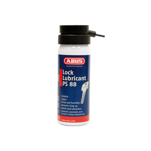 ABUS Mechanical ABUPS88 PS88 Lock Lubricating Spray 50ml Carded | Toolden