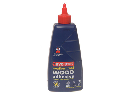 Evo-Stik EVOWP500 WOOD GLUE EXTERIOR 500ml | Toolden