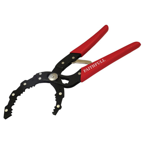 Faithfull FAIAUOFW Self Adjusting Oil Filter Wrench 60-120mm Capacity | Toolden