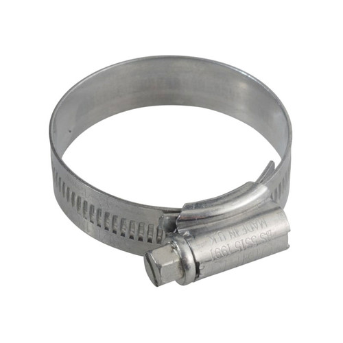 Jubilee® JUB1M 1M Zinc Protected Hose Clip 32 - 45mm (1.1/4 - 1.3/4in)  | Toolden