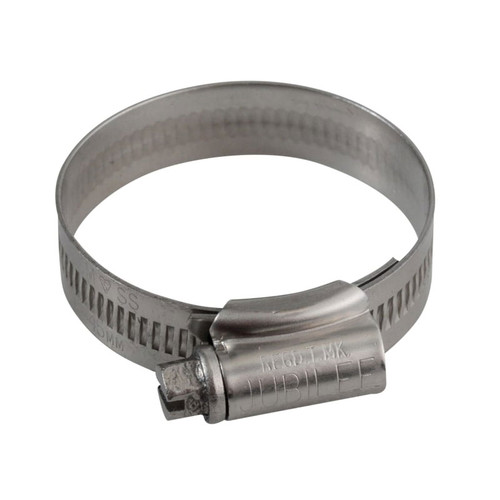 Jubilee® JUB1MSS 1M Stainless Steel Hose Clip 32 - 45mm (1.1/4 - 1.3/4in) | Toolden
