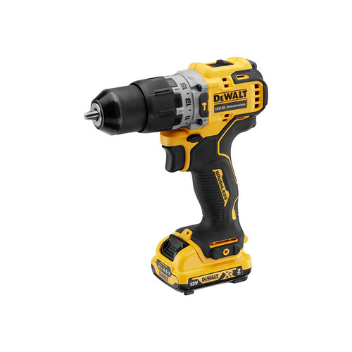 DeWalt DCD706D2 12V 2x2.0Ah XR Brushless Sub-Compact Hammer Drill Kit | Toolden