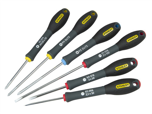 Stanley Tools FatMax Precision Screwdriver Set 6 Piece| Toolden