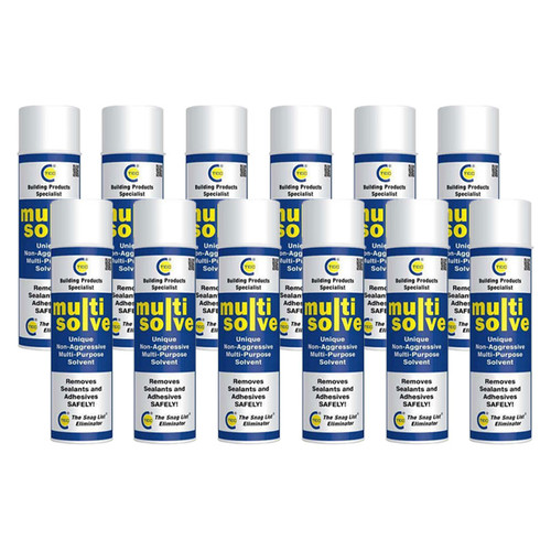CT1 Multisolve Multi-Purpose Solvent for Removing Adhesives & Sealants (500ml) 12 Cans | Toolden