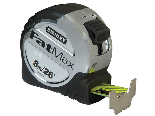 Stanley Tools FatMax Tape Measure 8m/26ft (Width 32mm)