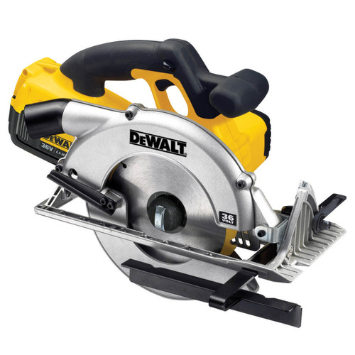 DeWalt DC300M2 Cordless Circular Saw & Kit Box 36 Volt 2 x 4.0Ah Li-Ion from Toolden