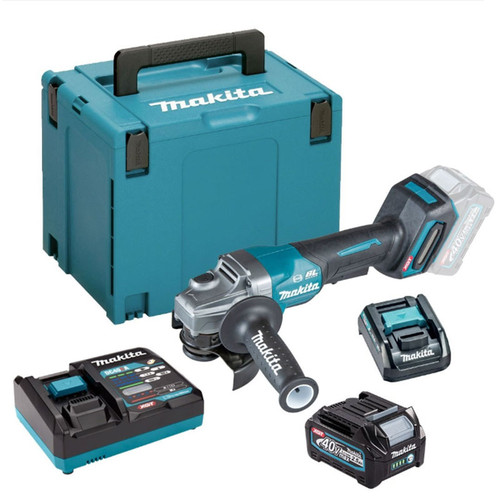Makita GA012GD101 40V MAX XGT Paddle Switch Angle Grinder 115mm | Toolden