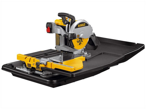 DeWalt D24000 Wet Tile Saw with Slide Table 1600 Watt 240 Volt from Toolden