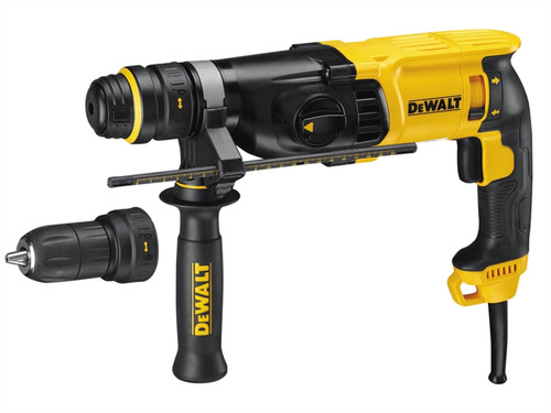 DeWalt D25134K SDS 3 Mode QCC Hammer Drill 800 Watt 240 Volt from Toolden