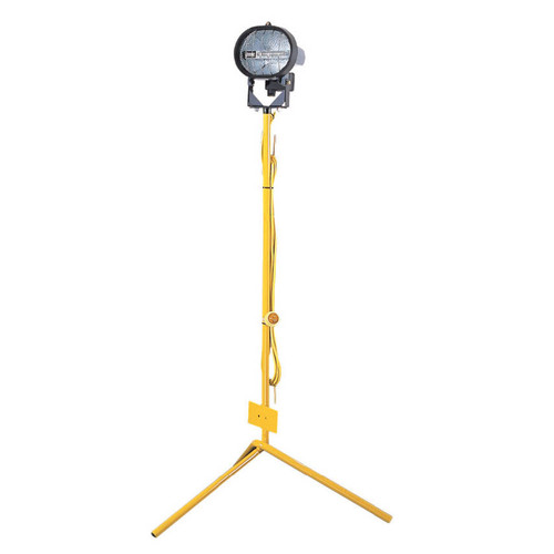 Defender Halogen Task Light Head 230V 400W with a Telescopic Tripod from Toolden.