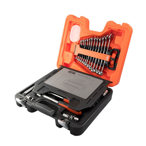 Bahco S400 Socket & Spanner Set of 40 Metric 1/2in Drive