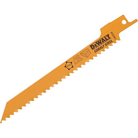 Dewalt Sabre Blade Fine Fast Cuts & Curve Cutting in Wood 152mm Pack of 5