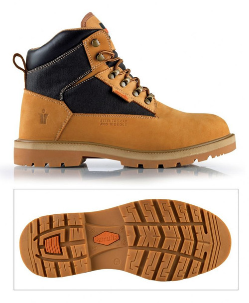 Scruffs New Twister Nu Buck Boot Size 11 Steel Toe & Steel Midsole from Toolden