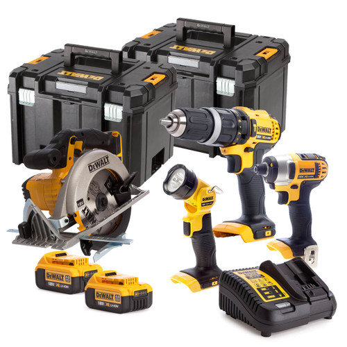 Dewalt DCK449 4 Piece Kit | Toolden