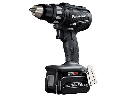 Panasonic EY74A2LJ2G 18v Drill Driver Dual Volt with 2 x 5.0Ah Batteries