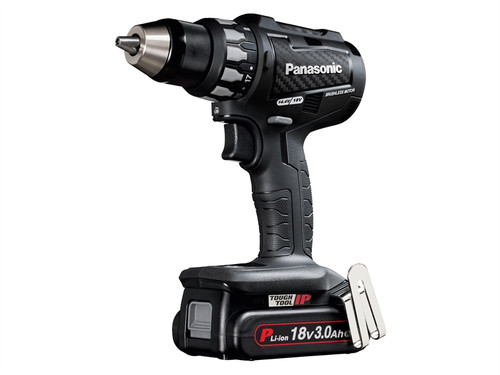 Panasonic EY74A2PN2G 18v Drill Driver Dual Volt with 2 x 3.0Ah Batteries