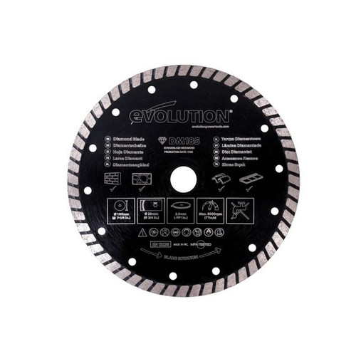 Evolution RAGE 185mm Diamond Circular Saw Blade