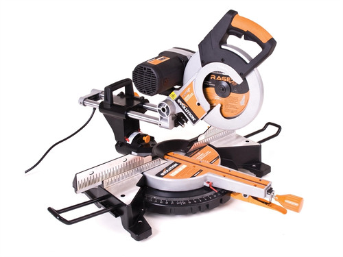 Evolution RAGE3-DB 255mm Multi-Purpose Double Bevel Mitre Saw 2000 Watt 240 Volt