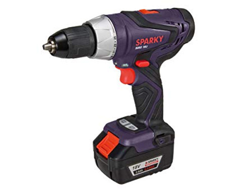 Sparky BUR2 18Li Combi Drill 18V 2 x 4.0Ah Li-Ion