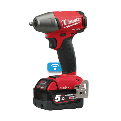 Milwaukee M18 ONEIWF38-0 Fuel™ ONE-KEY™ 3/8in F Ring Impact Wrench 18V Bare Unit (MILM18ONEIW3)| Toolden