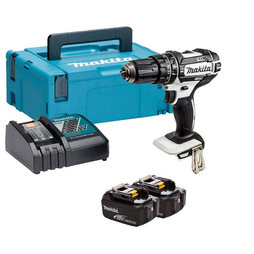 Makita DHP482RTWJ 18V LXT Combi Drill Makpac Kit