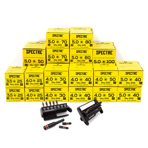 Spectre Contractors Screw Pack 3600