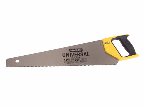Stanley STA120002 Universal Hardpoint Handsaw 380mm 15in | Toolden