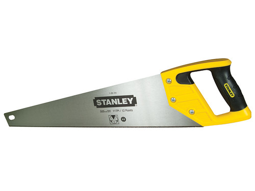 Stanley STA120101 Fine Sharpcut Handsaw 500mm (20in) 11tpi | Toolden