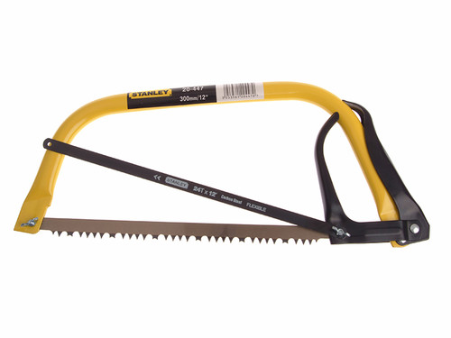 Stanley STA120447 Hack Bowsaw 300mm (12in) Plus Extra Hacksaw Blade | Toolden