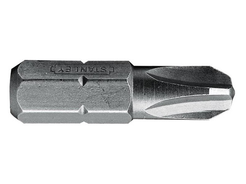 Stanley STA168950B Phillips 3pt Bit 25mm (Box of 25) | Toolden