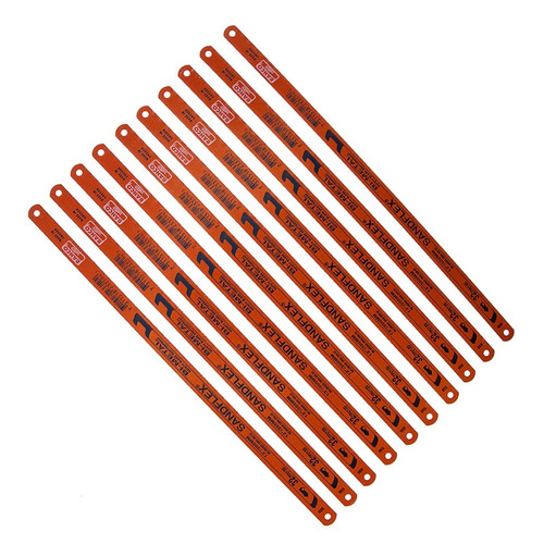 bahco BAH39063210P 3906 Sandflex Hacksaw Blades 300mm (12in) x 32tpi Pack 10