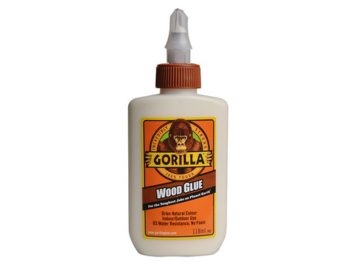 Gorilla Glue GRGGWG118 Gorilla PVA Wood Glue 118ml | Toolden