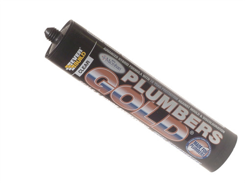 Everbuild EVBPLUMBGCL Plumbers Gold Clear 290ml | Toolden