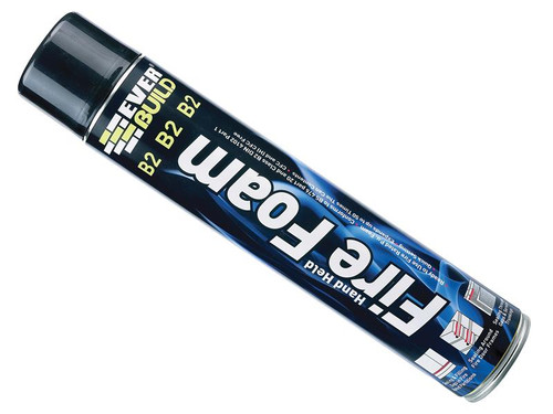 Everbuild EVBB2FIREHAN Fire Foam B2 Hand Grade Aerosol 750ml | Toolden