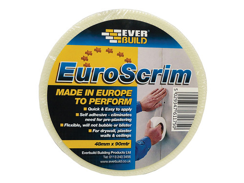 Everbuild EVB2EURO48 EuroScrim Tape 48mm x 90m | Toolden